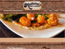 Tablet Screenshot of manhattanstoledo.com